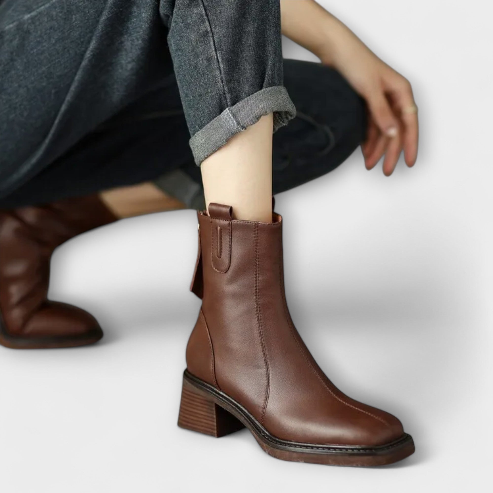 AuraBarcelona™ Nayara | Botas Mujer De Cuero Suave Y Duraderas Para Cada Ocasión