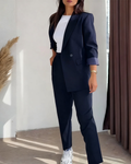 AuraBarcelona™ | CONJUNTO CLÁSICO: BLAZER Y PANTALÓN