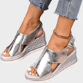 AuraBarcelona™ Núria | Sandalias Ortopédicas Con Plataforma