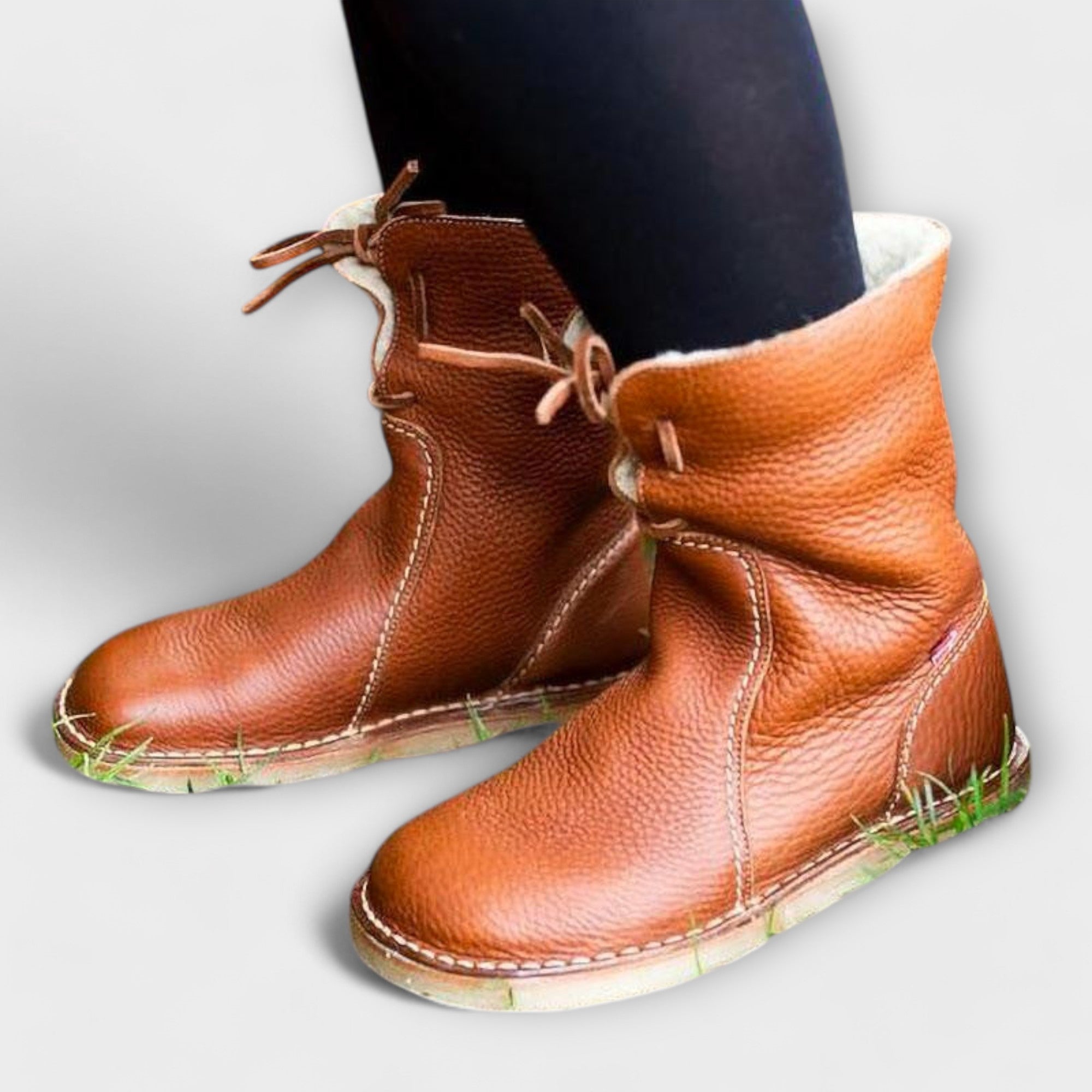 AuraBarcelona™ Teresa | Botas Zeita Impermeables Con Forro De Lana Cálida