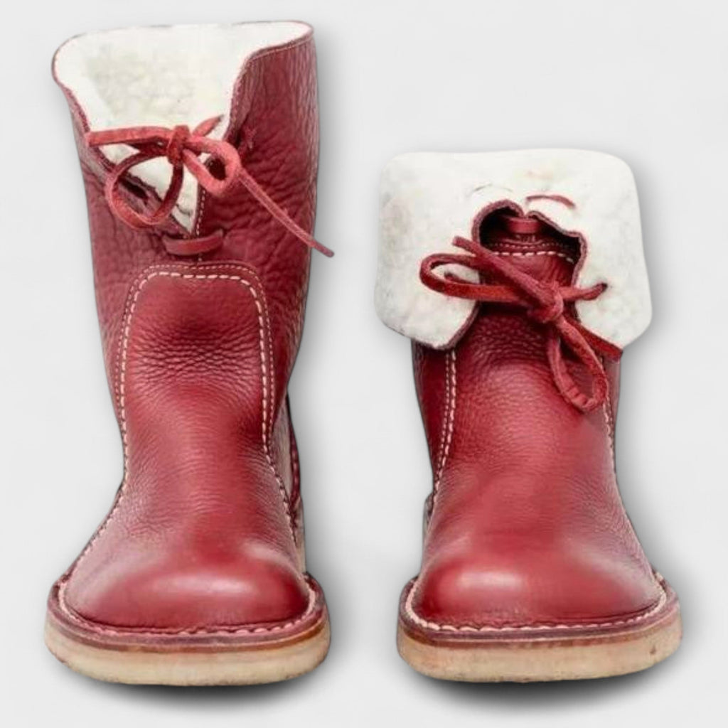 AuraBarcelona™ Teresa | Botas Zeita Impermeables Con Forro De Lana Cálida