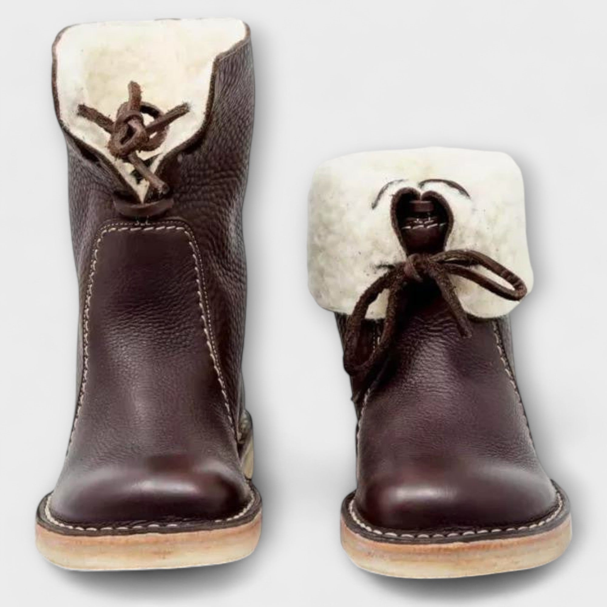 AuraBarcelona™ Teresa | Botas Zeita Impermeables Con Forro De Lana Cálida