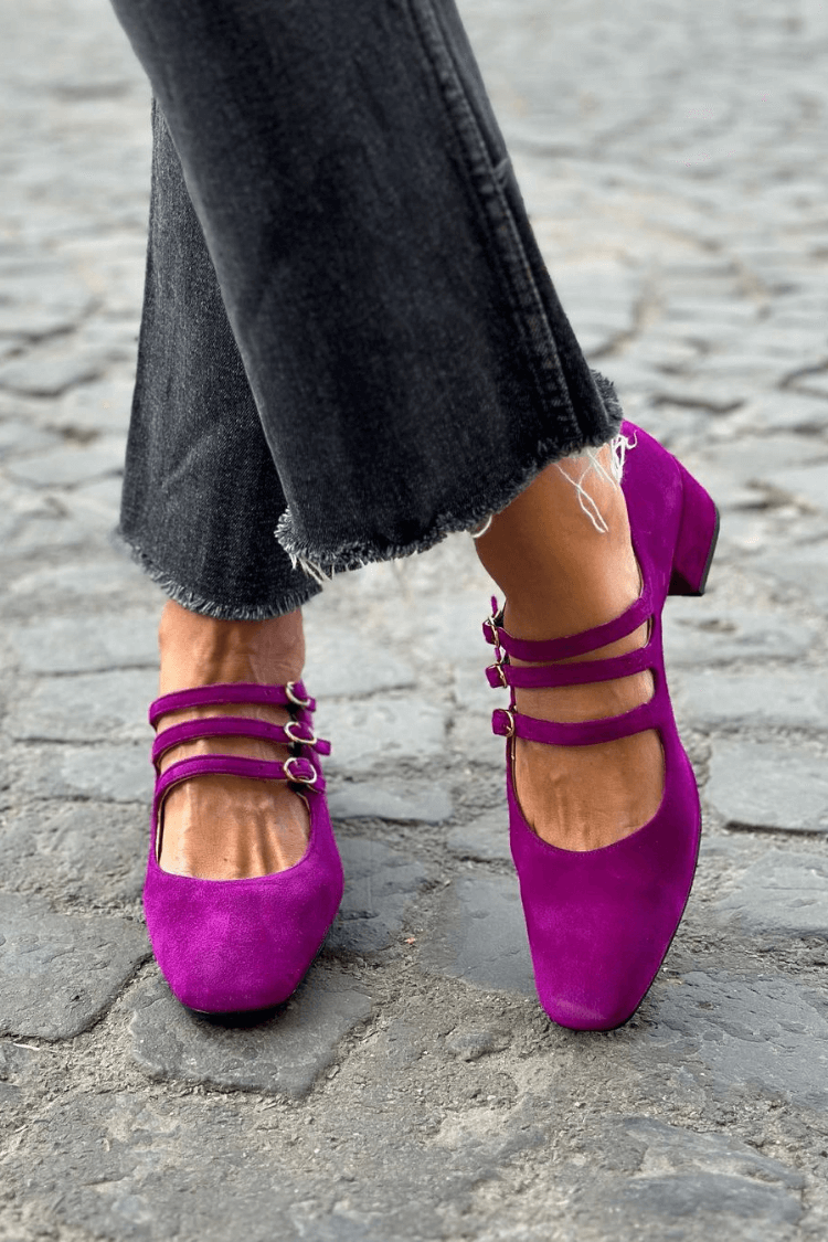 AuraBarcelona™ BALLERINA CON CINTURINES