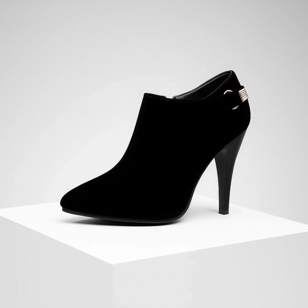 AuraBarcelona™ Botas de Terciopelo Aurora Bell