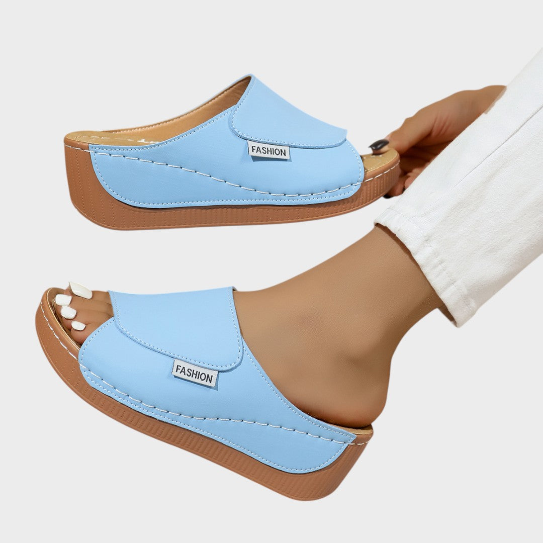 AuraBarcelona™ Celeste | Sandalias ortopédicas