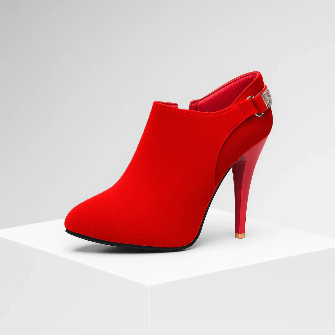 AuraBarcelona™ Botas de Terciopelo Aurora Bell