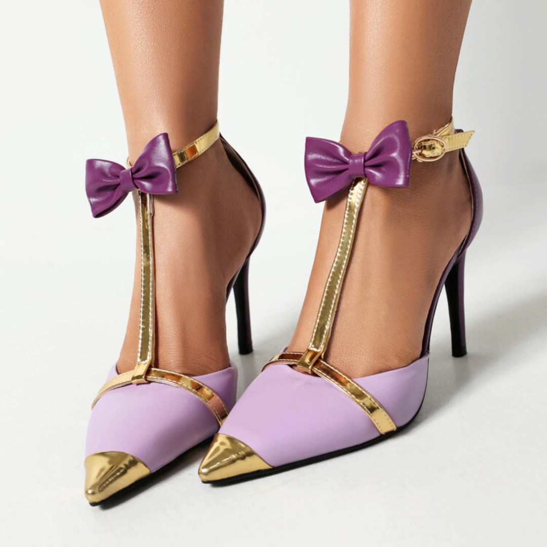 AuraBarcelona™ Tacones Vivienne Blacktie