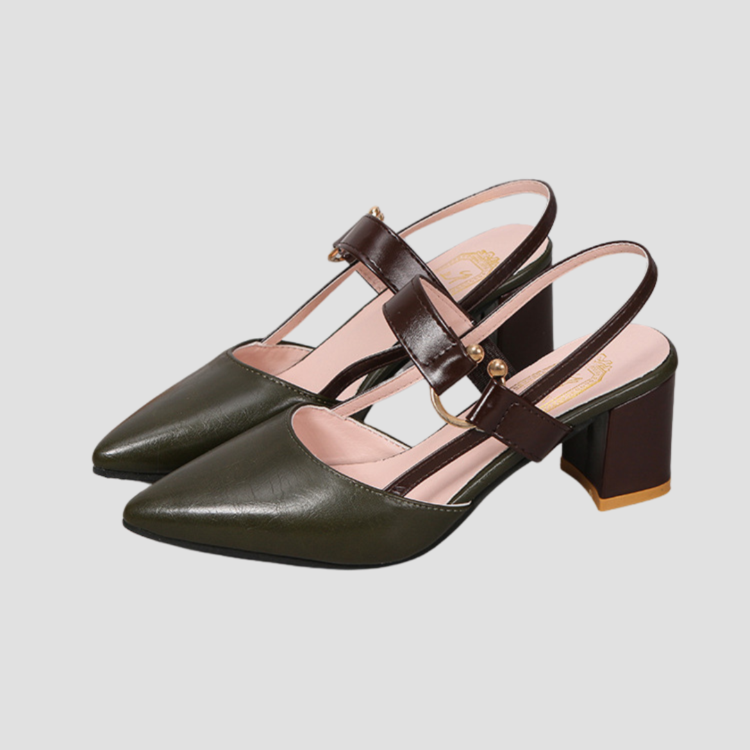 AuraBarcelona™ Nia | Sandalias Ortopédicas Con Tacón