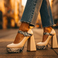 AuraBarcelona™ Tacones Scala Alta