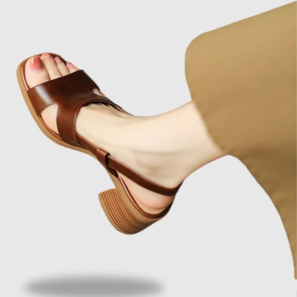 AuraBarcelona™ Eleonora | Sandalias De Cuero