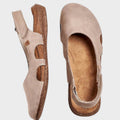 AuraBarcelona™ Eve | Sandalias Planas Ortopédicas De Corcho