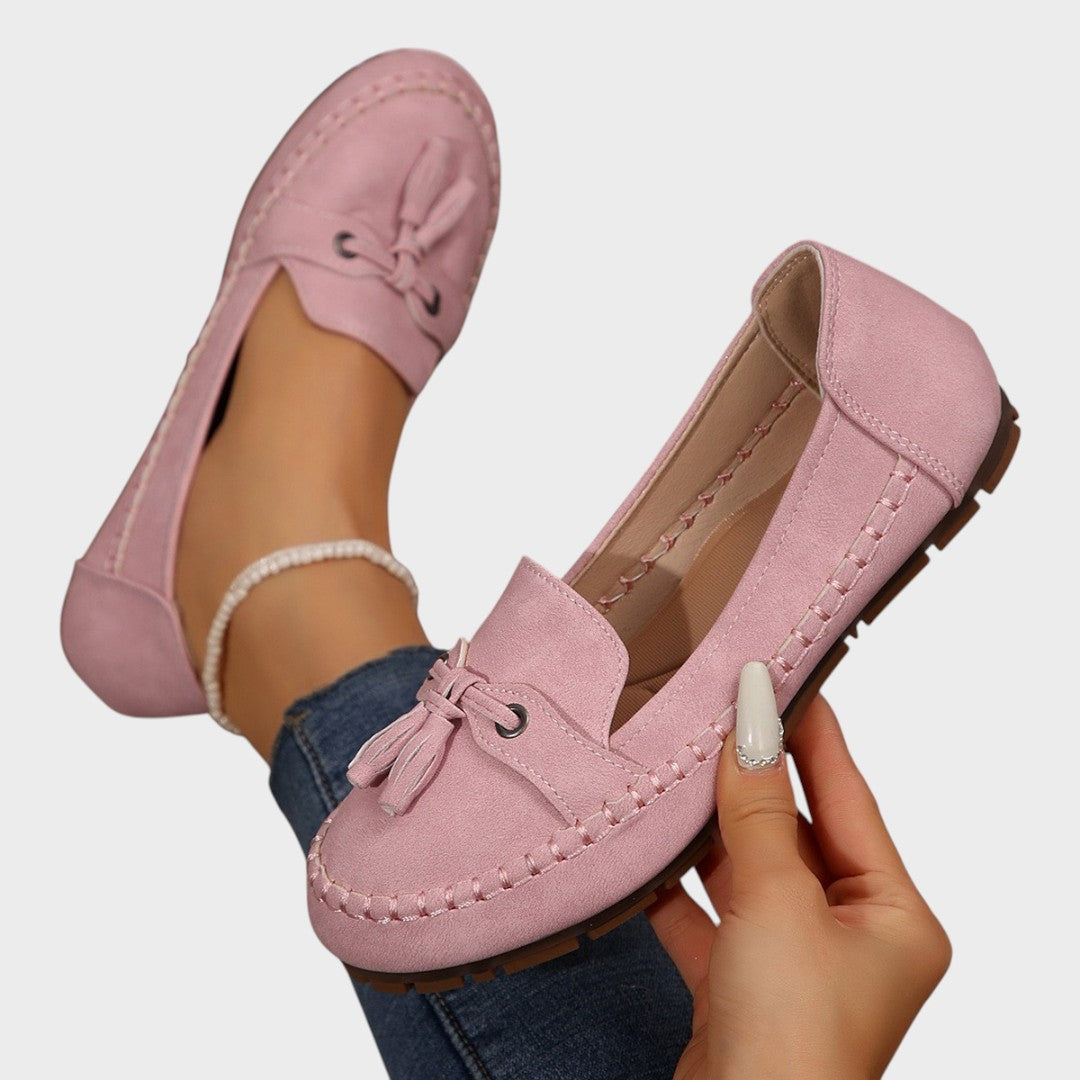AuraBarcelona™ Olivia | Mocasines Ortopédicos Vintage
