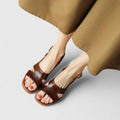 AuraBarcelona™ Eleonora | Sandalias De Cuero