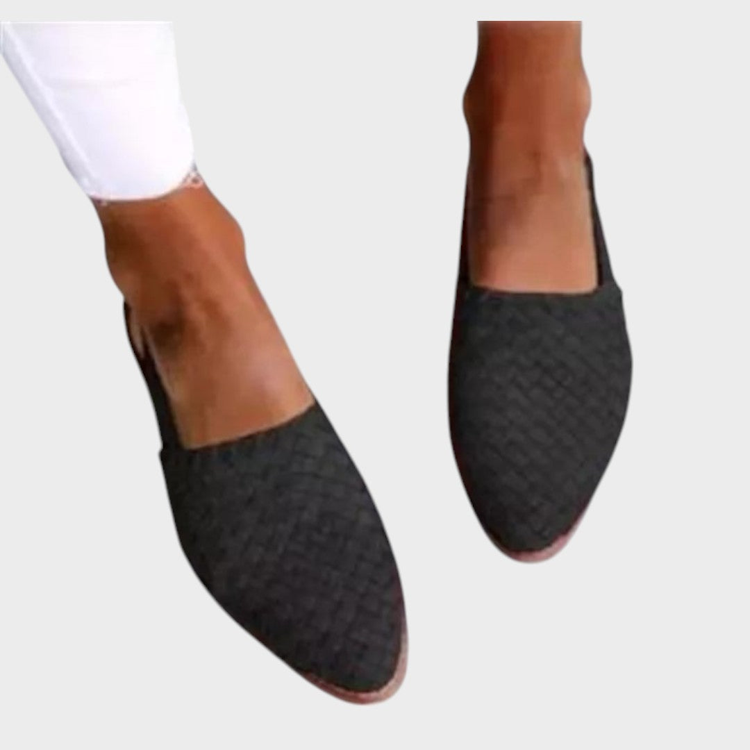 AuraBarcelona™ Andrea | Sandalias Planas Trenzadas Ortopédicas