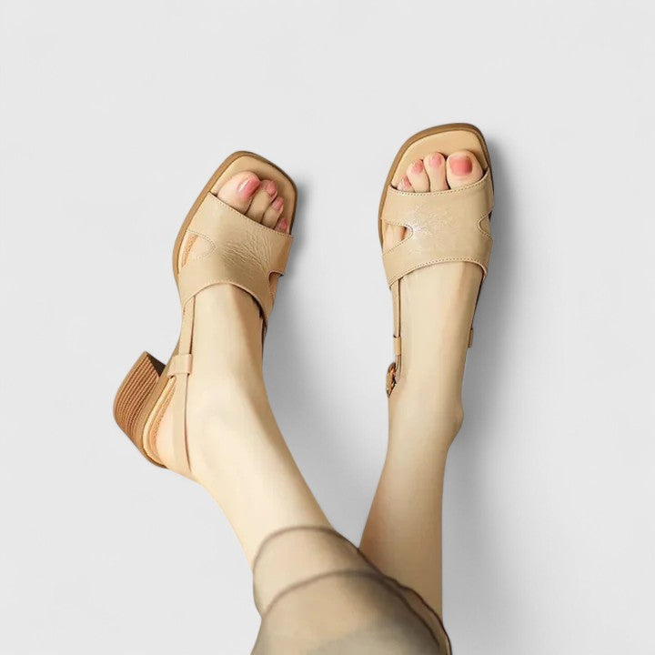 AuraBarcelona™ Eleonora | Sandalias De Cuero