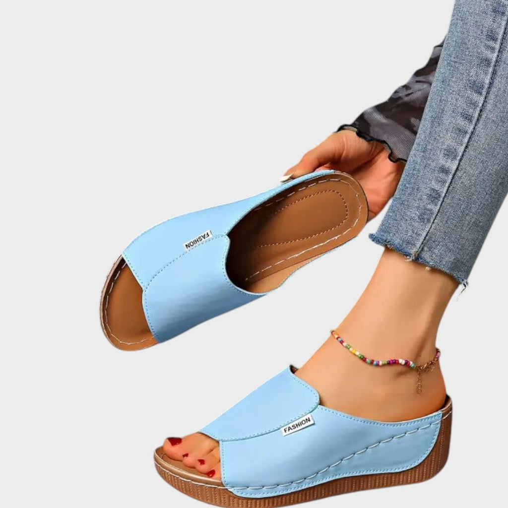 AuraBarcelona™ Celeste | Sandalias ortopédicas