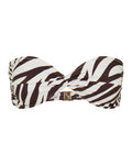 AuraBarcelona™ Positano Top Zebra Brown