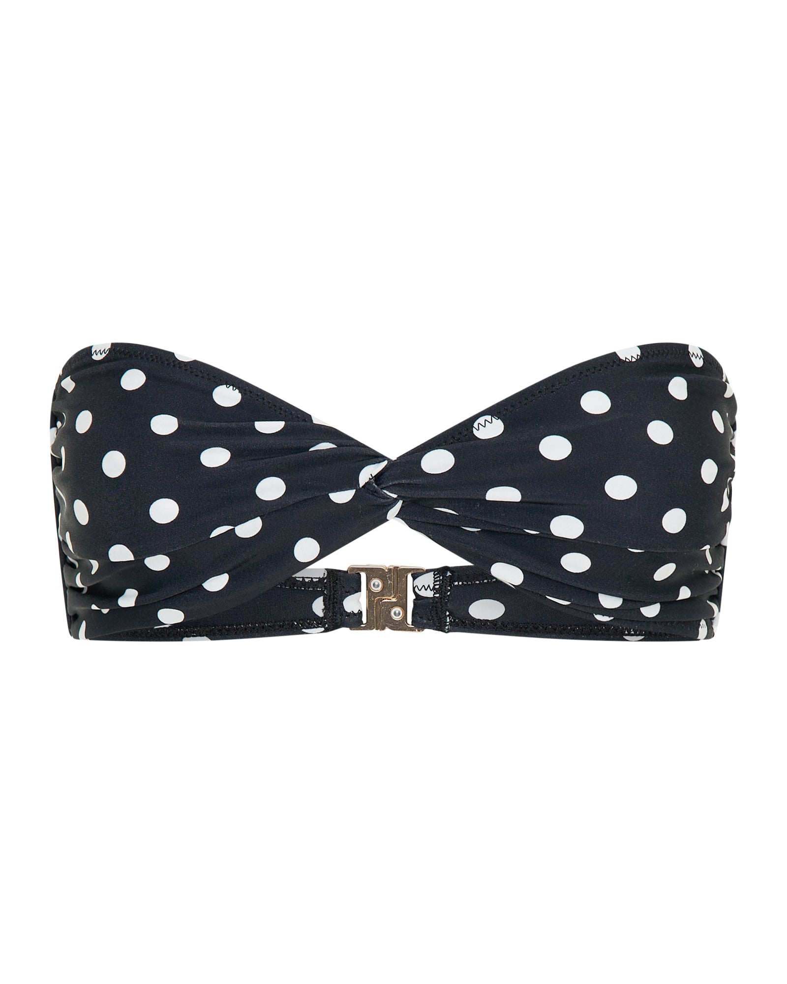 AuraBarcelona™ Positano Top Black Polka