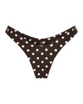 AuraBarcelona™ Positano Bottom Chocolate Polka