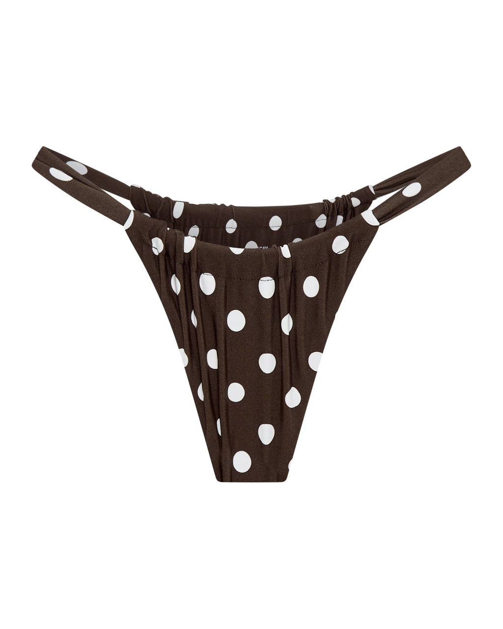 AuraBarcelona™ Rhodes Bottom Chocolate Polka