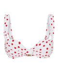 AuraBarcelona™ Rhodes Top Red Polka