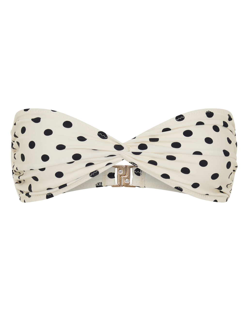 AuraBarcelona™ Positano Top Ivory Polka