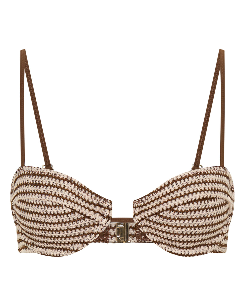 AuraBarcelona™ Sofia Top Mocha