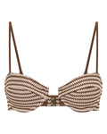AuraBarcelona™ Sofia Top Mocha