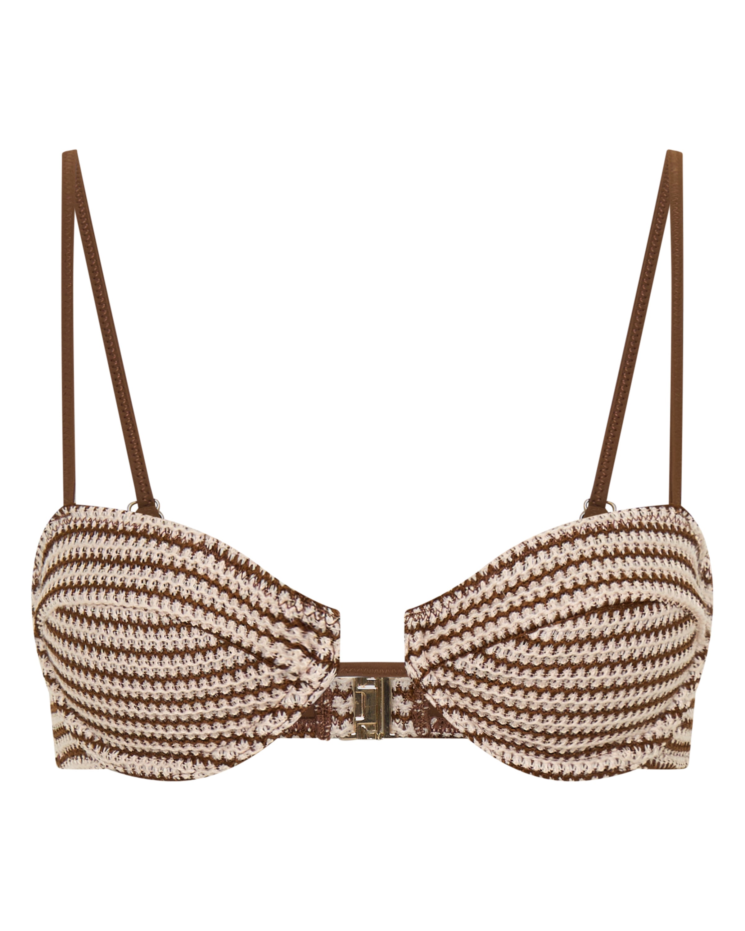 AuraBarcelona™ Sofia Top Mocha