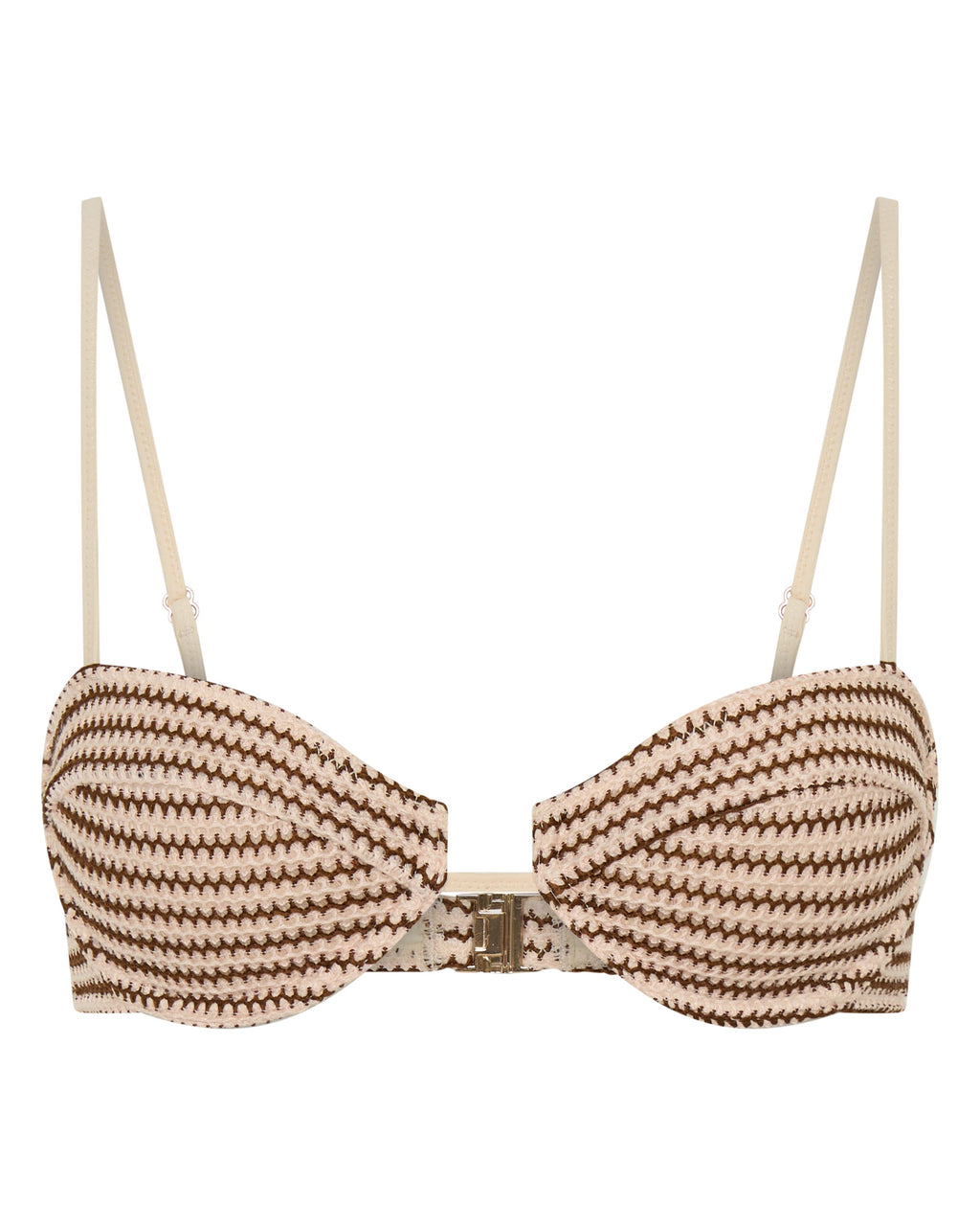 AuraBarcelona™ Sofia Top Latte