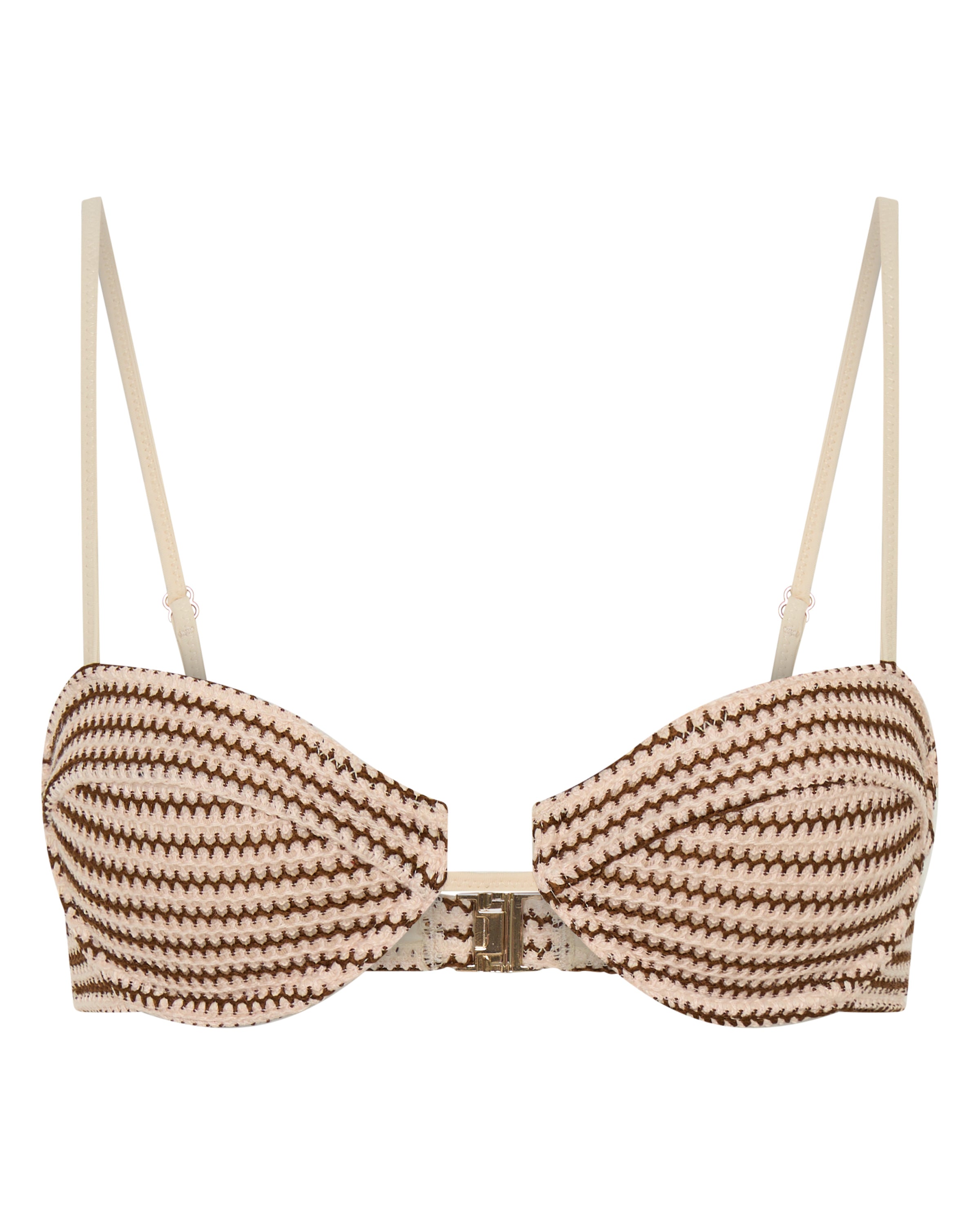 AuraBarcelona™ Sofia Top Latte