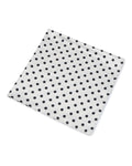 AuraBarcelona™ Havana Head Scarf Ivory Polka