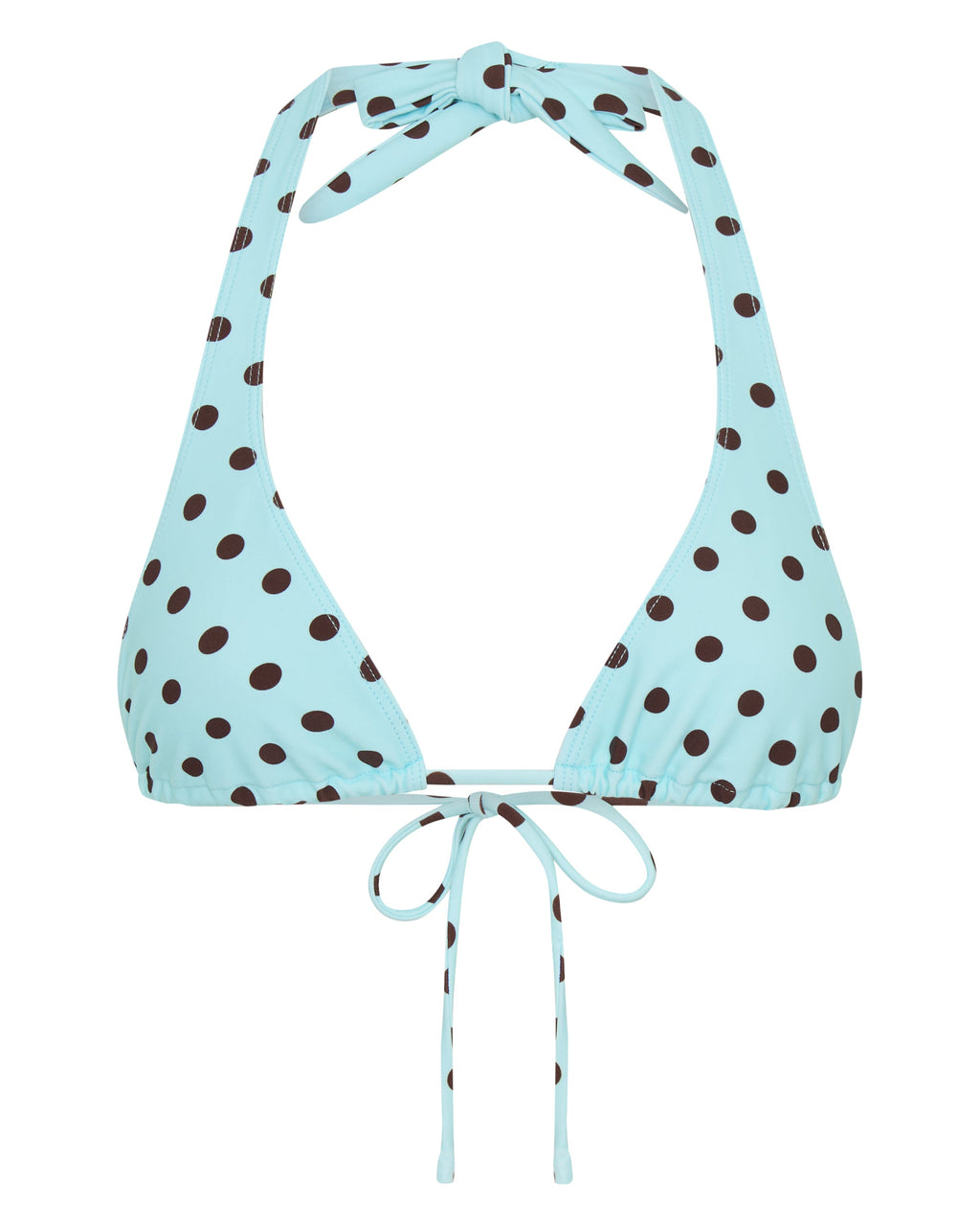 AuraBarcelona™ Capri Top Blue Polka