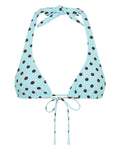 AuraBarcelona™ Capri Top Blue Polka
