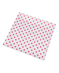 AuraBarcelona™ Havana Head Scarf Red Polka
