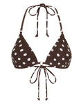 AuraBarcelona™ Palma Top Chocolate Polka