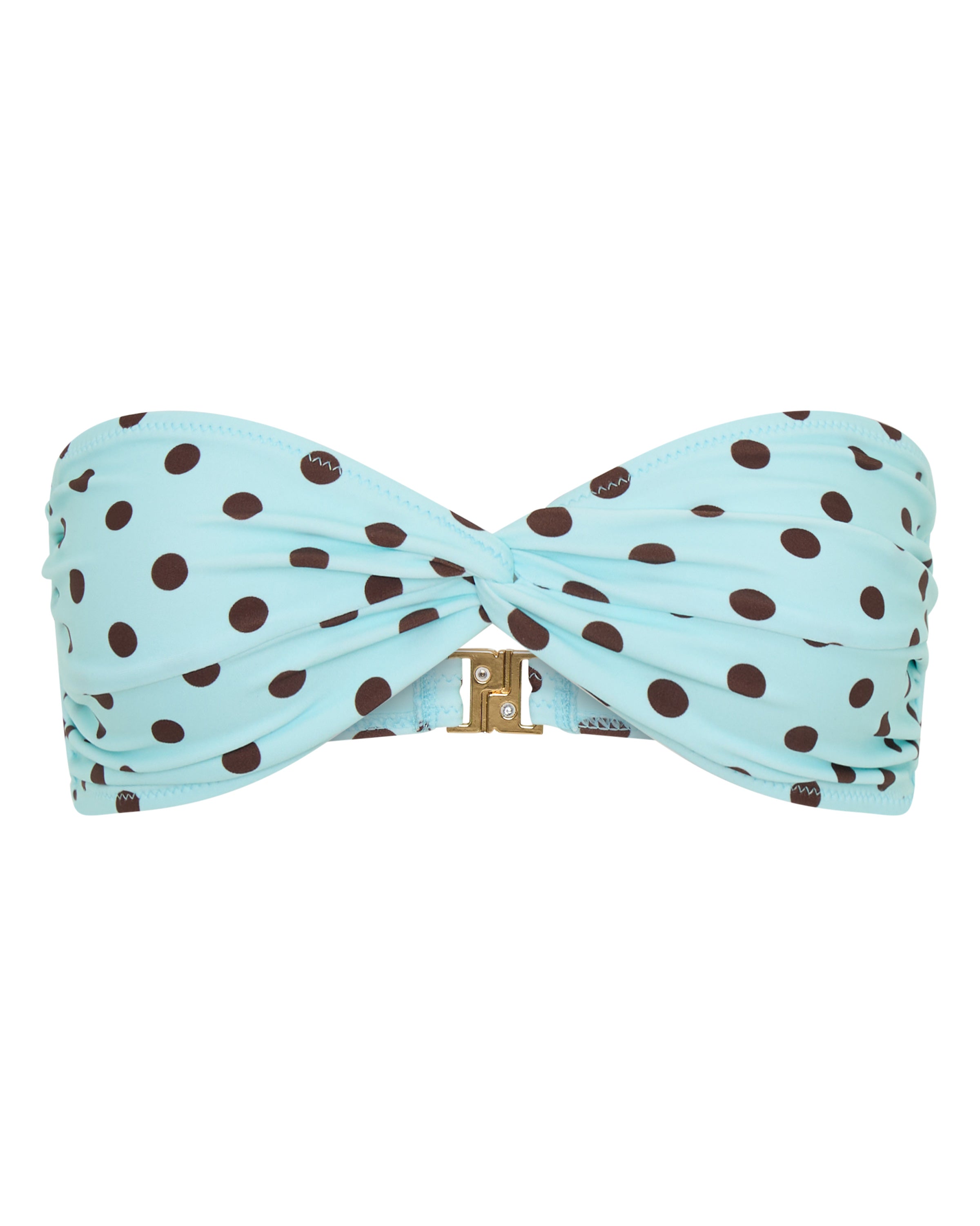 AuraBarcelona™ Positano Top Blue Polka
