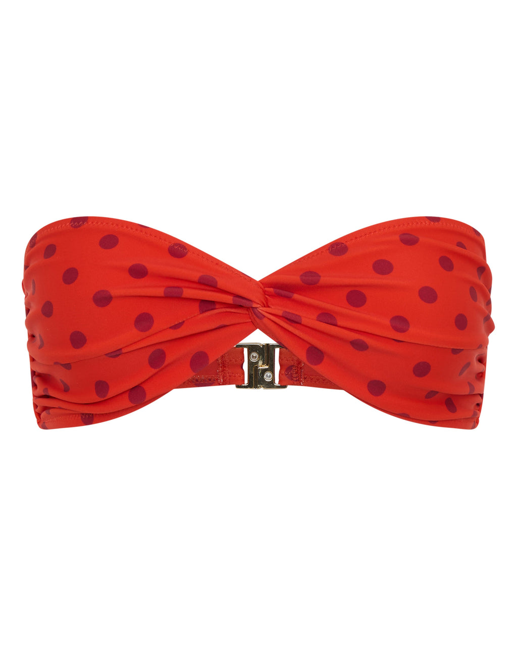 AuraBarcelona™ Positano Top Chilli Polka