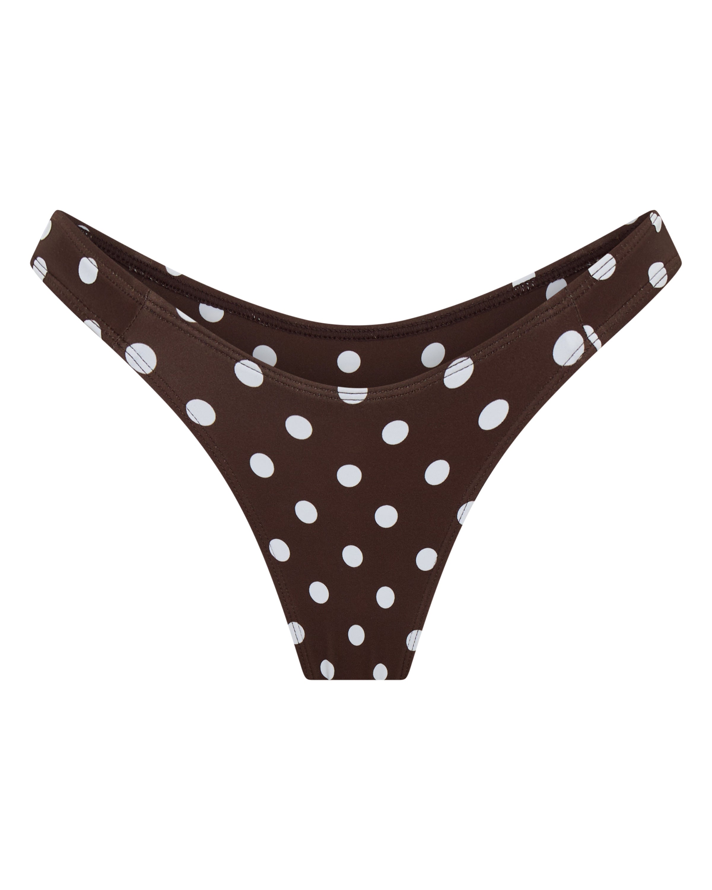 AuraBarcelona™ Verona Bottom Chocolate Polka