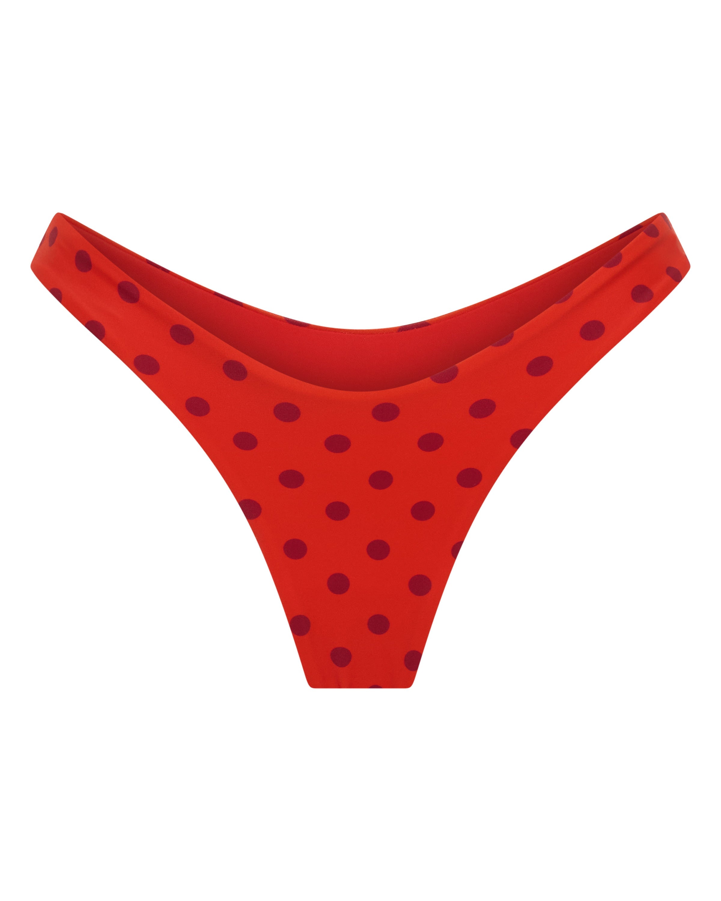 AuraBarcelona™ Positano Bottom Chilli Polka