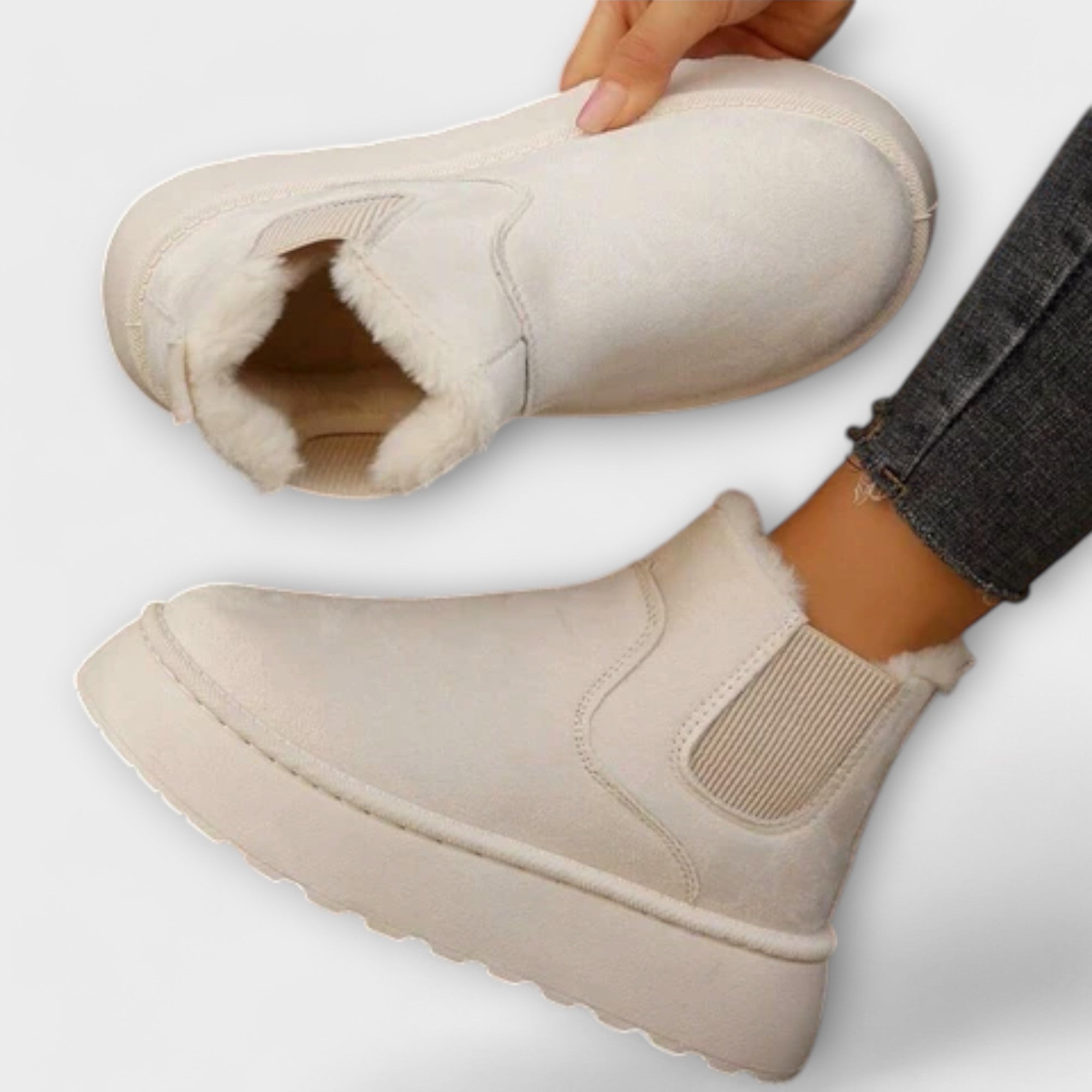 AuraBarcelona™ Andrea | Botas De Invierno Con Estilo Y Confort Cálido