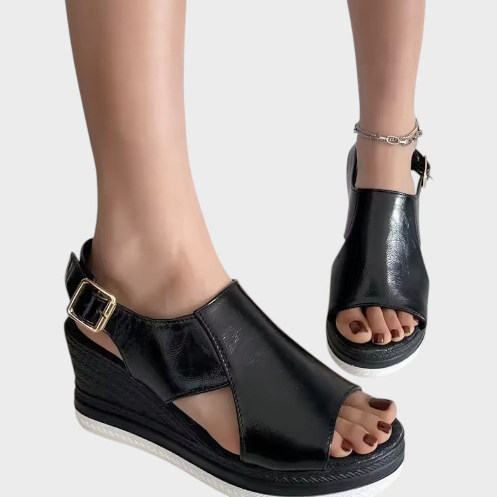 AuraBarcelona™ Núria | Sandalias Ortopédicas Con Plataforma