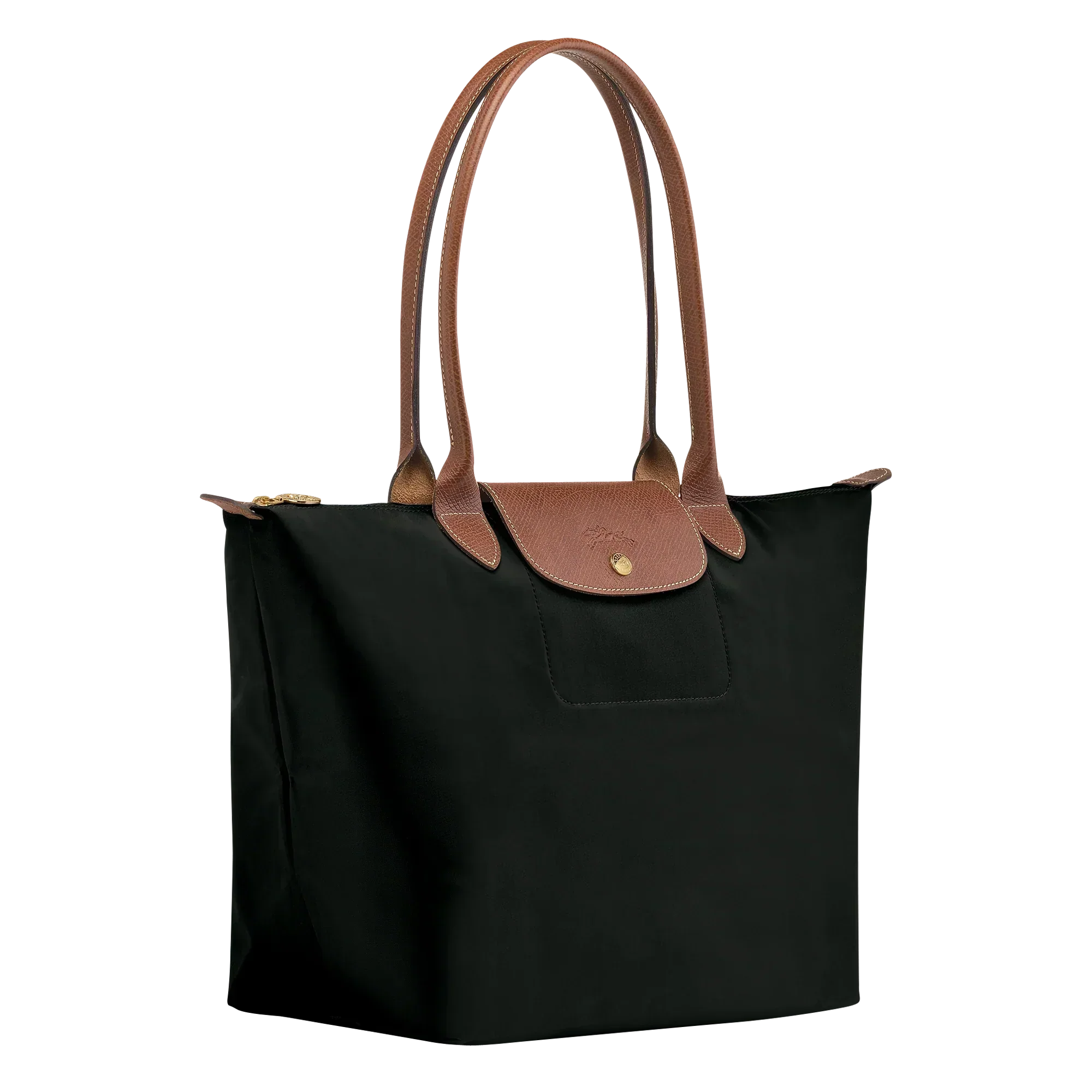 AuraBarcelona™ Le Pliage – Bolso Tote Grande, Negro