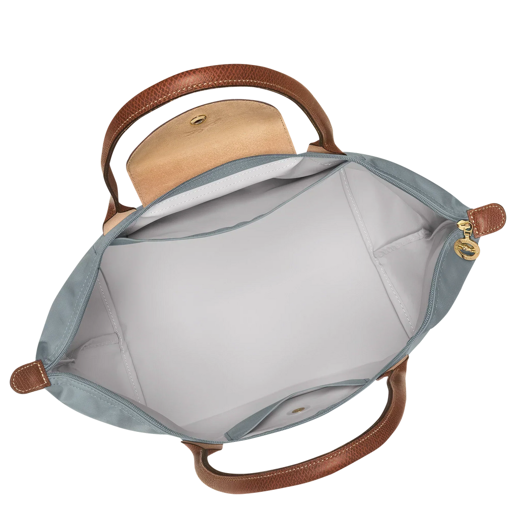 AuraBarcelona™ Le Pliage – Bolso Tote Grande, Gris acero