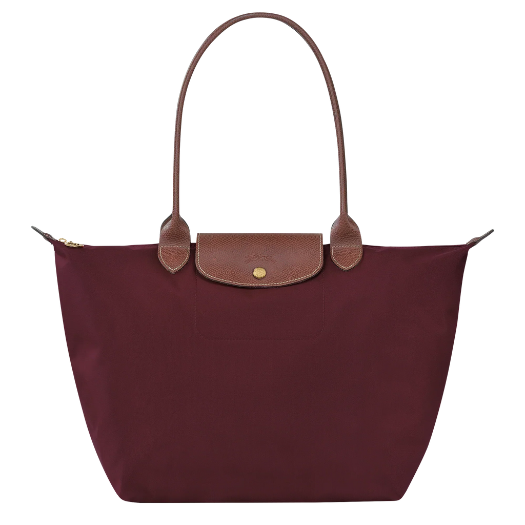 AuraBarcelona™ Le Pliage – Bolso Tote Grande, Burdeos