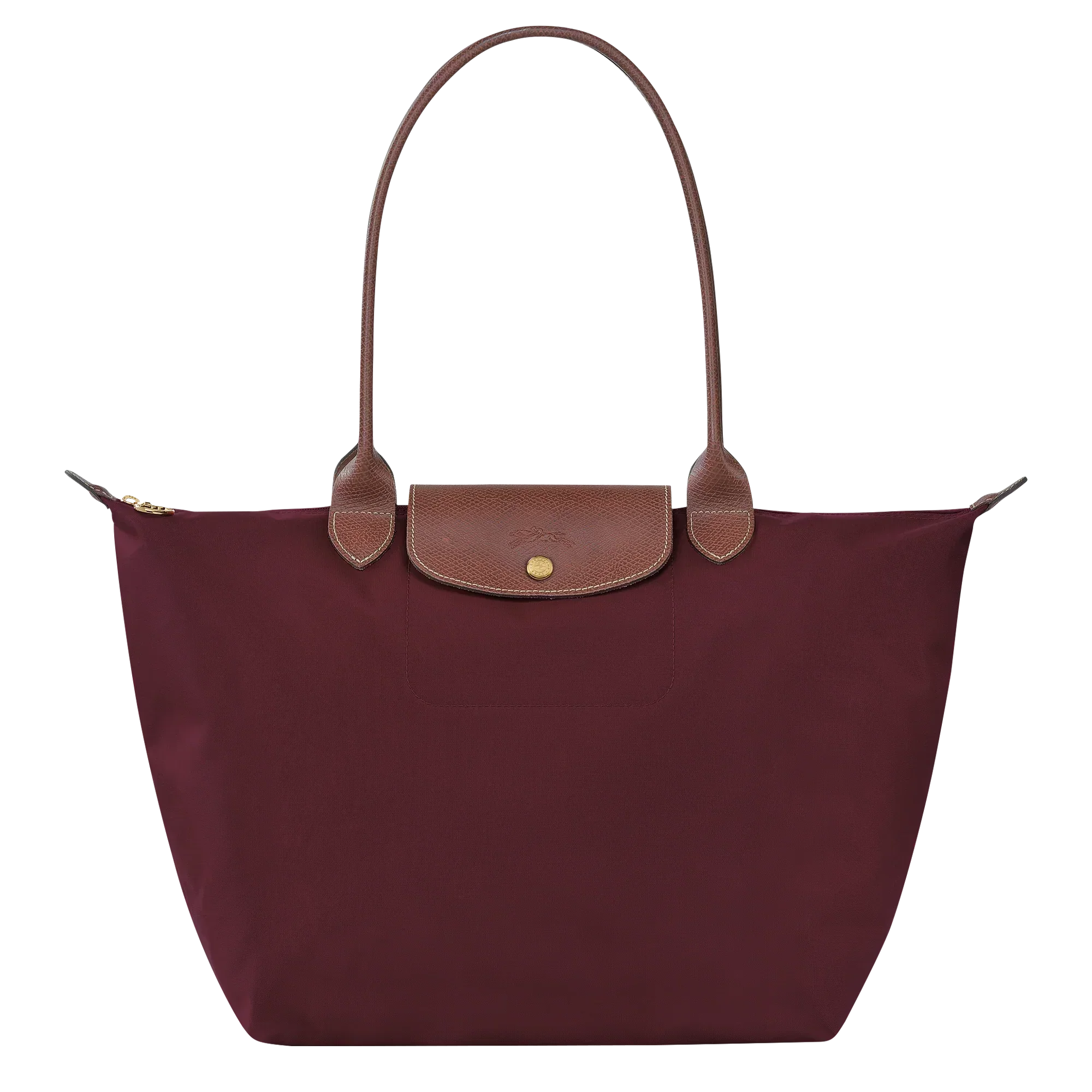 AuraBarcelona™ Le Pliage – Bolso Tote Grande, Burdeos