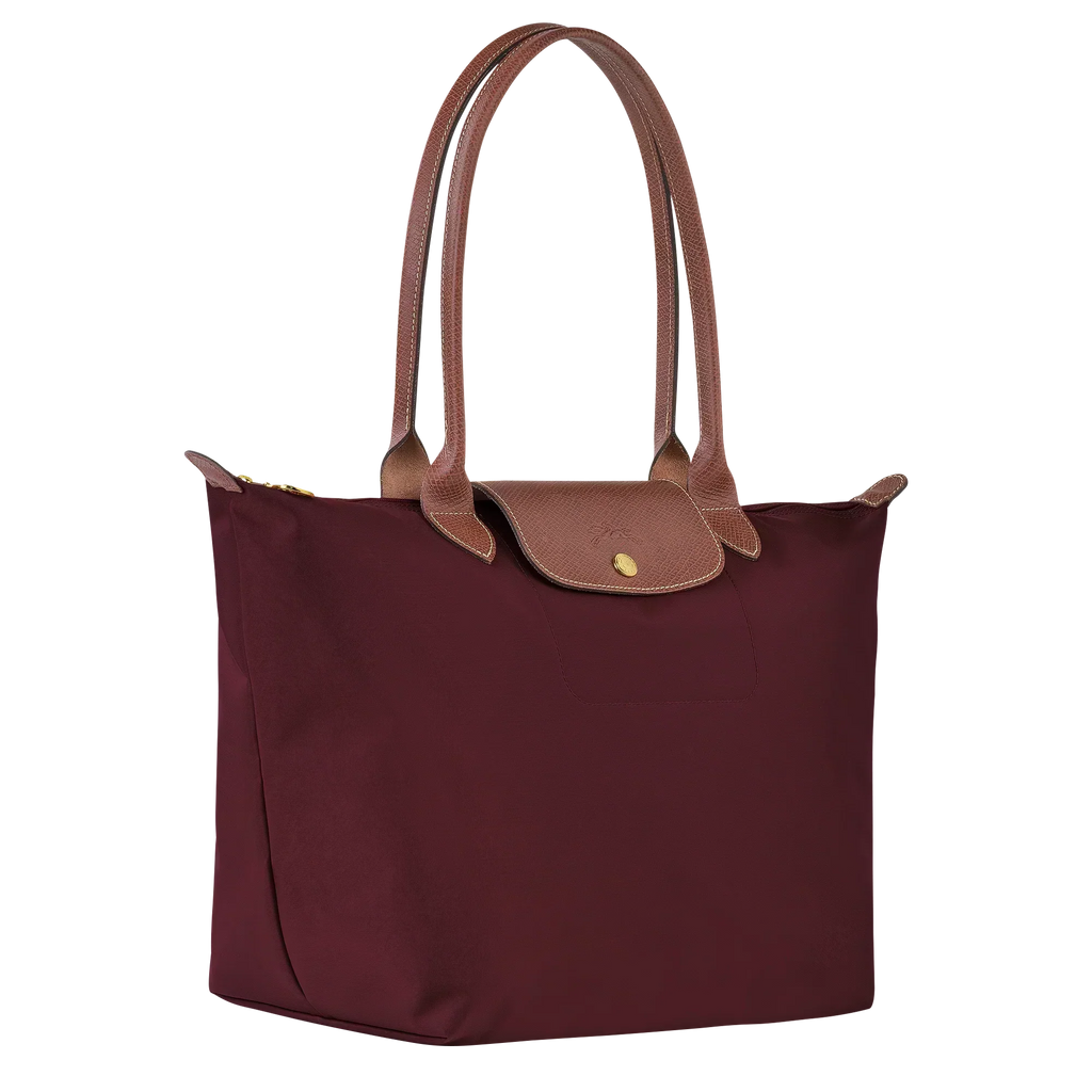 AuraBarcelona™ Le Pliage – Bolso Tote Grande, Burdeos