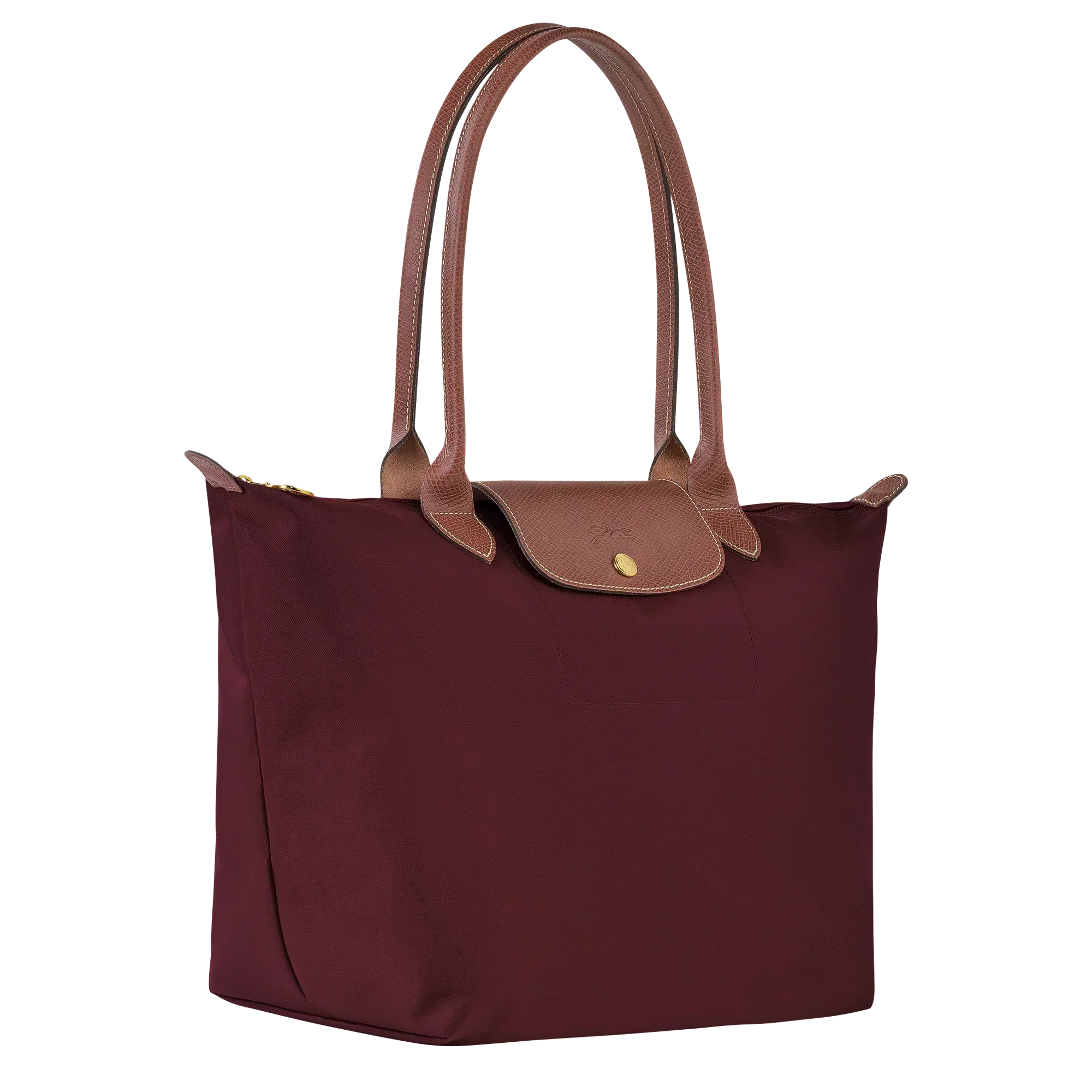 AuraBarcelona™ Le Pliage – Bolso Tote Grande, Burdeos