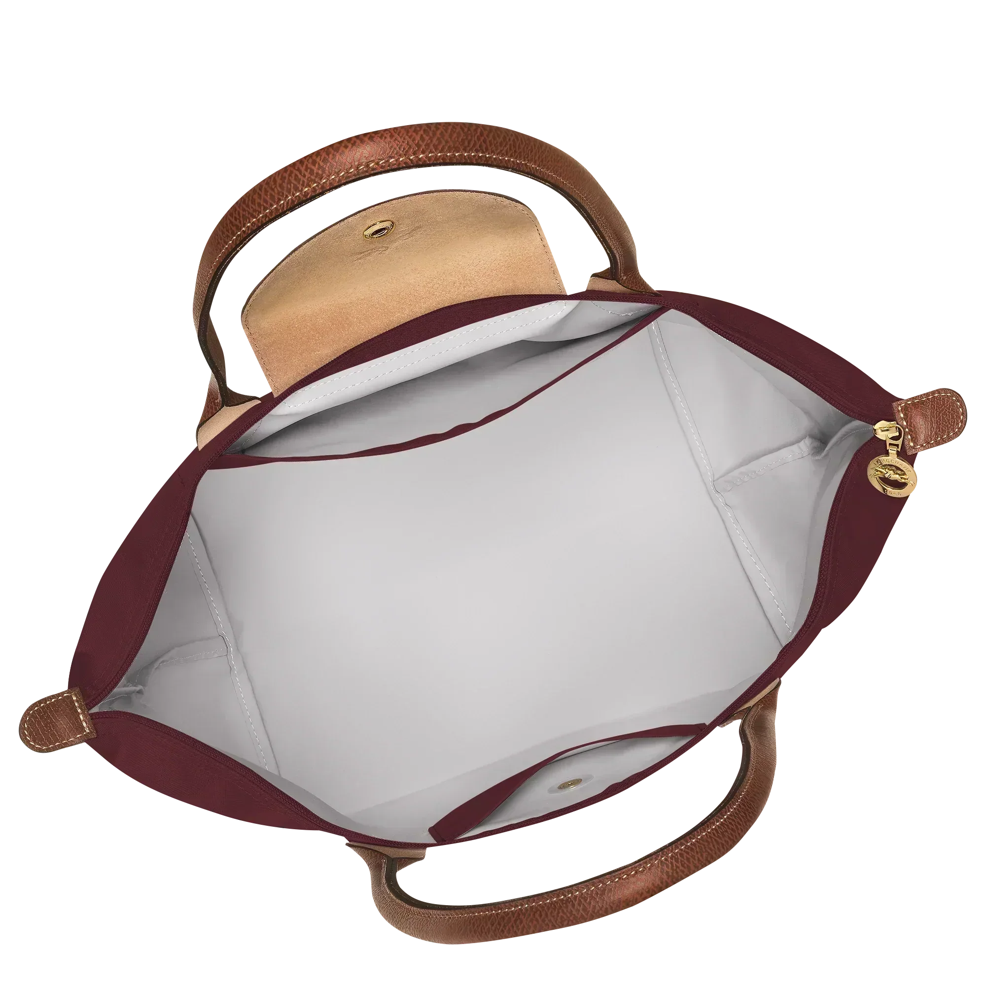 AuraBarcelona™ Le Pliage – Bolso Tote Grande, Burdeos