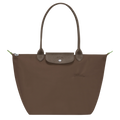 AuraBarcelona™ Le Pliage – Bolso Tote Grande, Marrón oscuro